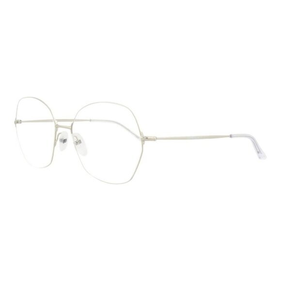 Balenciaga Unisex Round/Oval Silver Silver Transparent Fashion Designer Eyewear - Picture 1 of 4